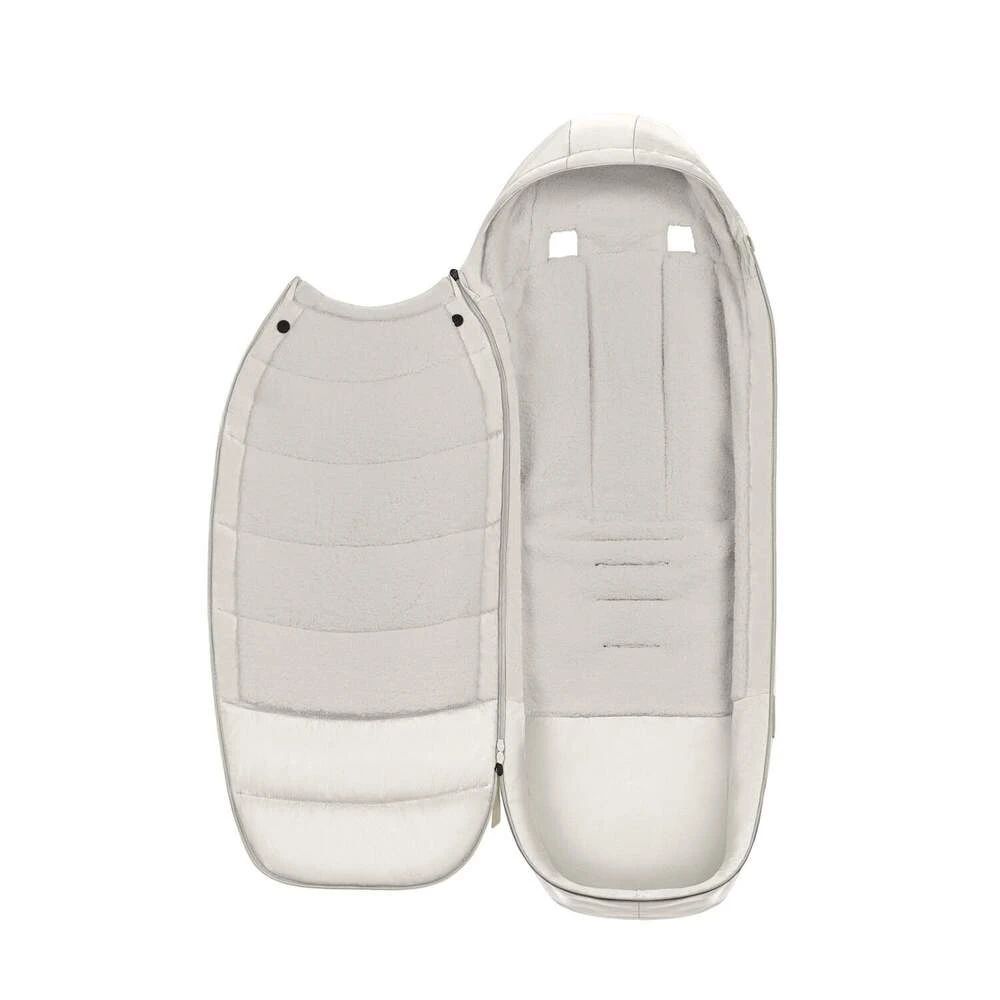 Конверт-накидка на ножки Cybex Platinum Footmuff Off White
