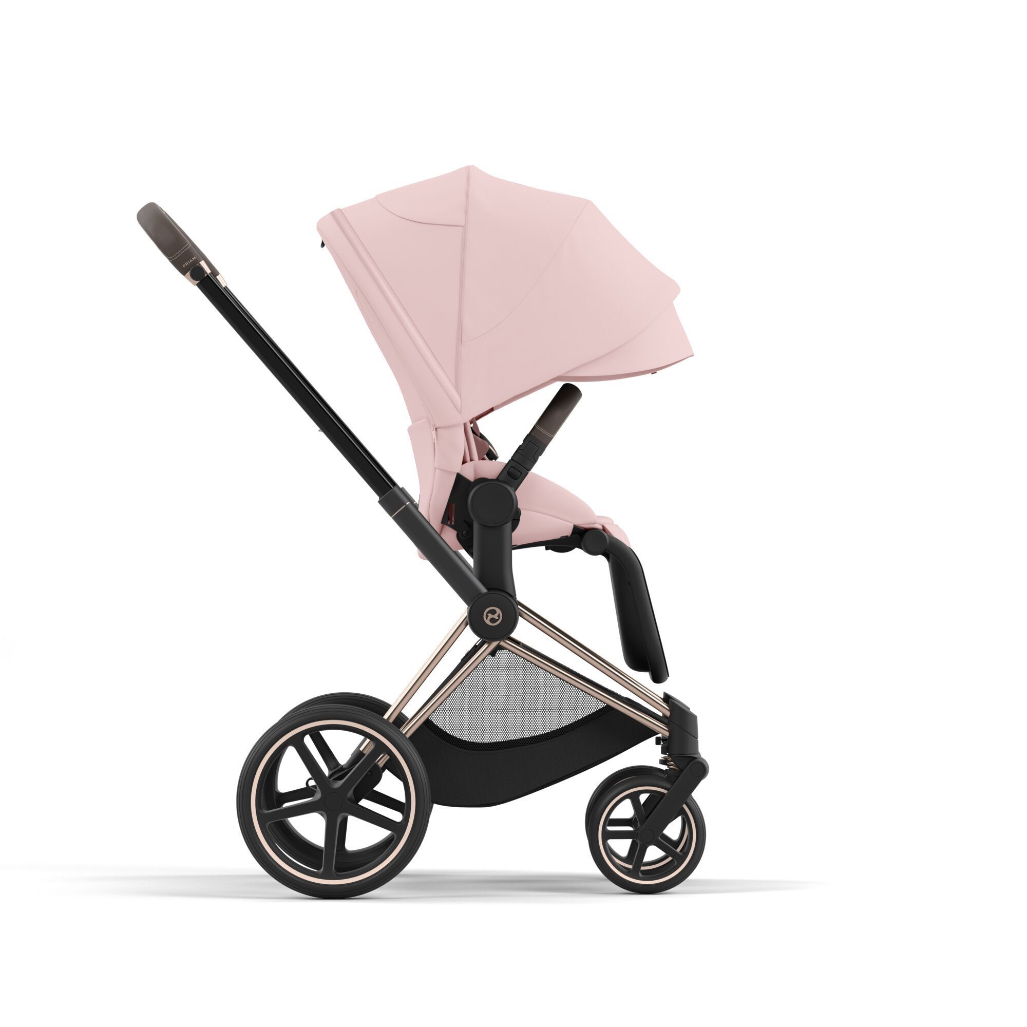 Коляска CYBEX Priam IV Rosegold 2 в 1 Peach Pink