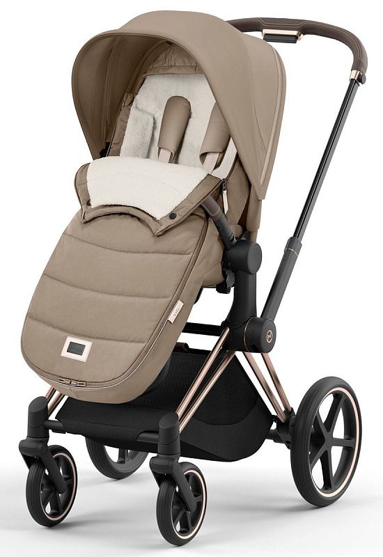 Конверт-накидка на ножки Cybex Platinum Footmuff Cozy Beige