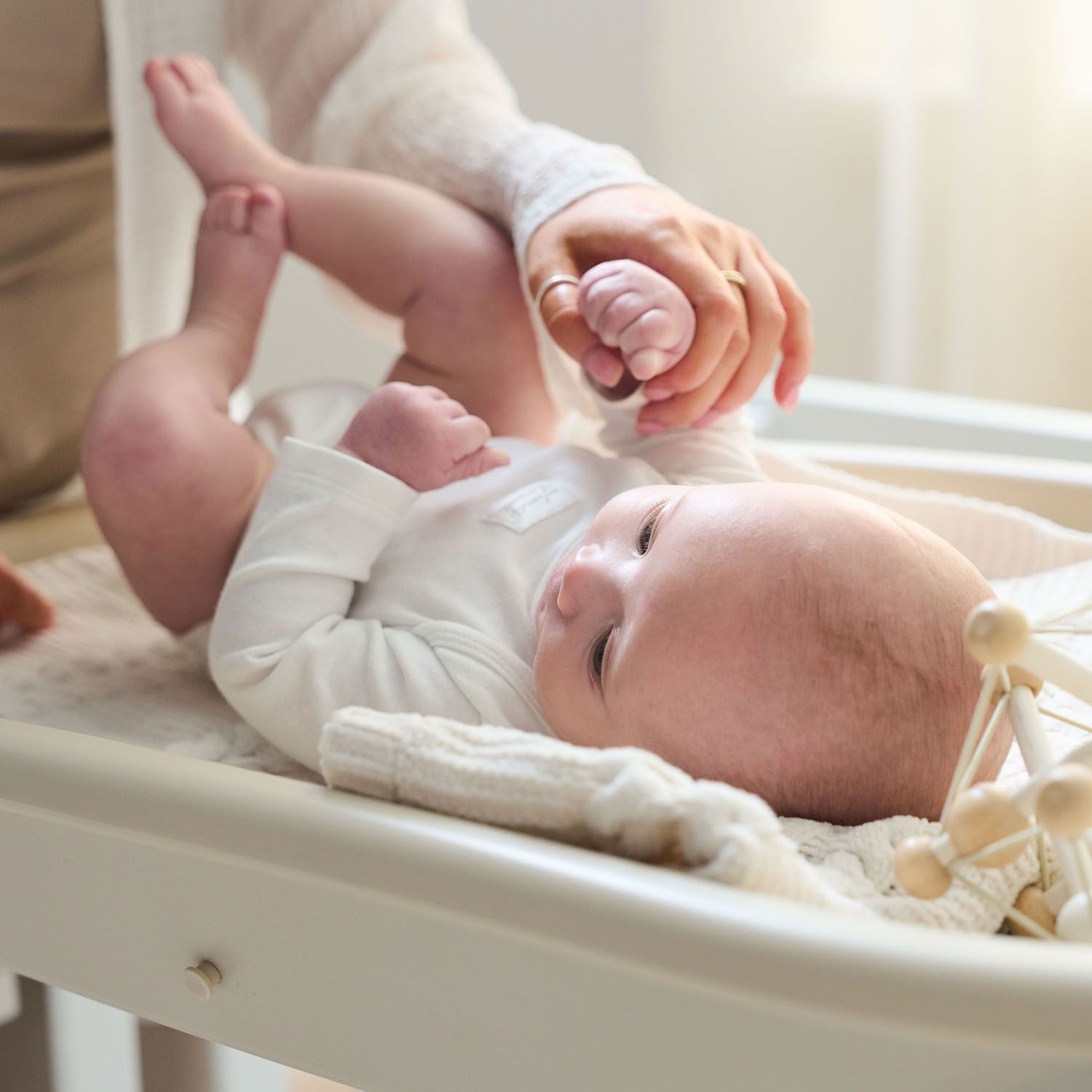 Пеленальная доска Tutti Bambini Cushi на жестком основании Cashmere