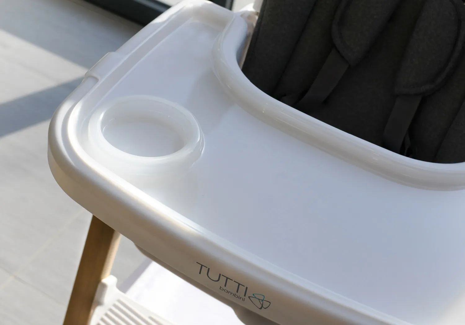 Стул Tutti Bambini для кормления High chair NOVA Complete Grey/Oak 611010/3590B