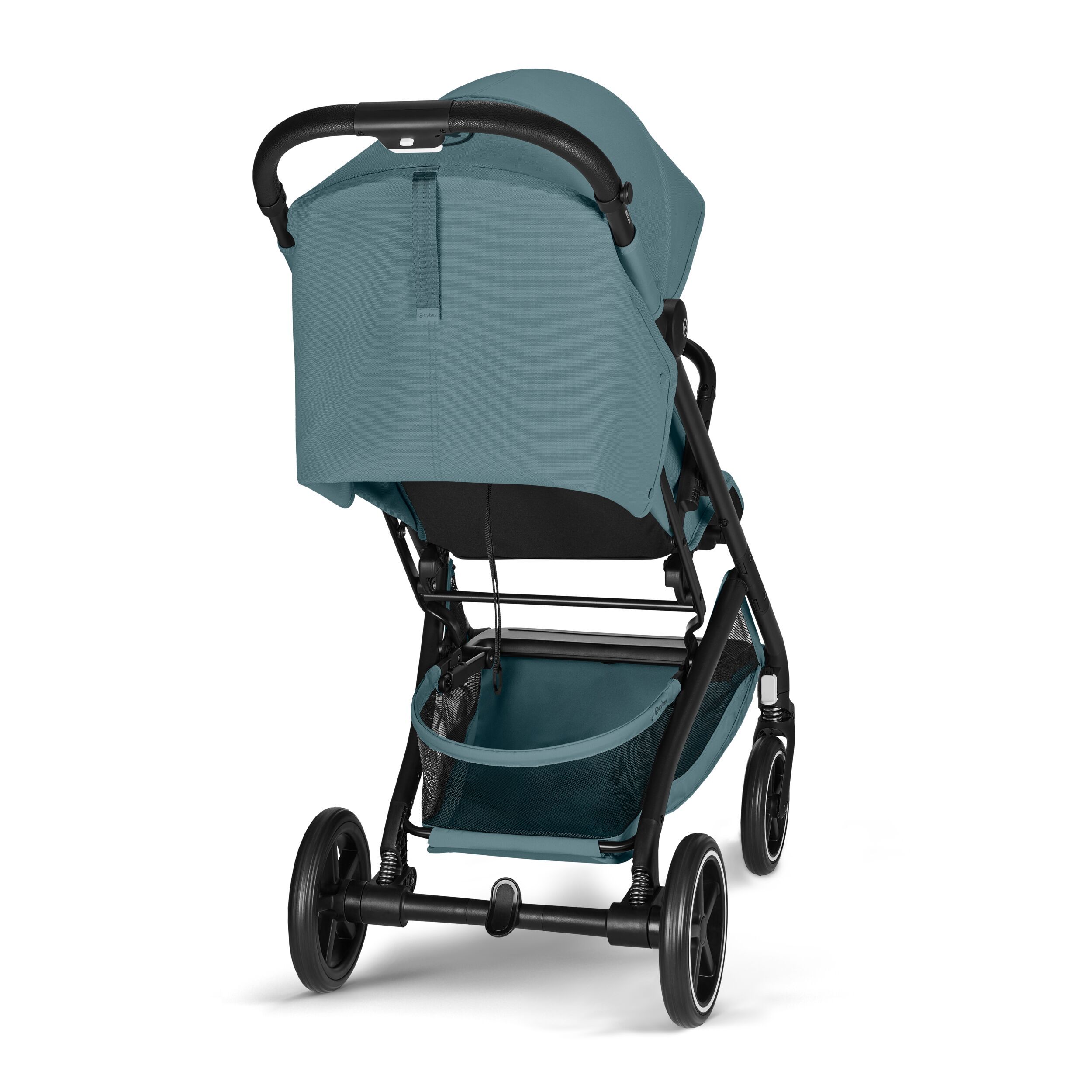 Коляска Cybex Beezy Stormy Blue 2026 с бампером и дождевиком