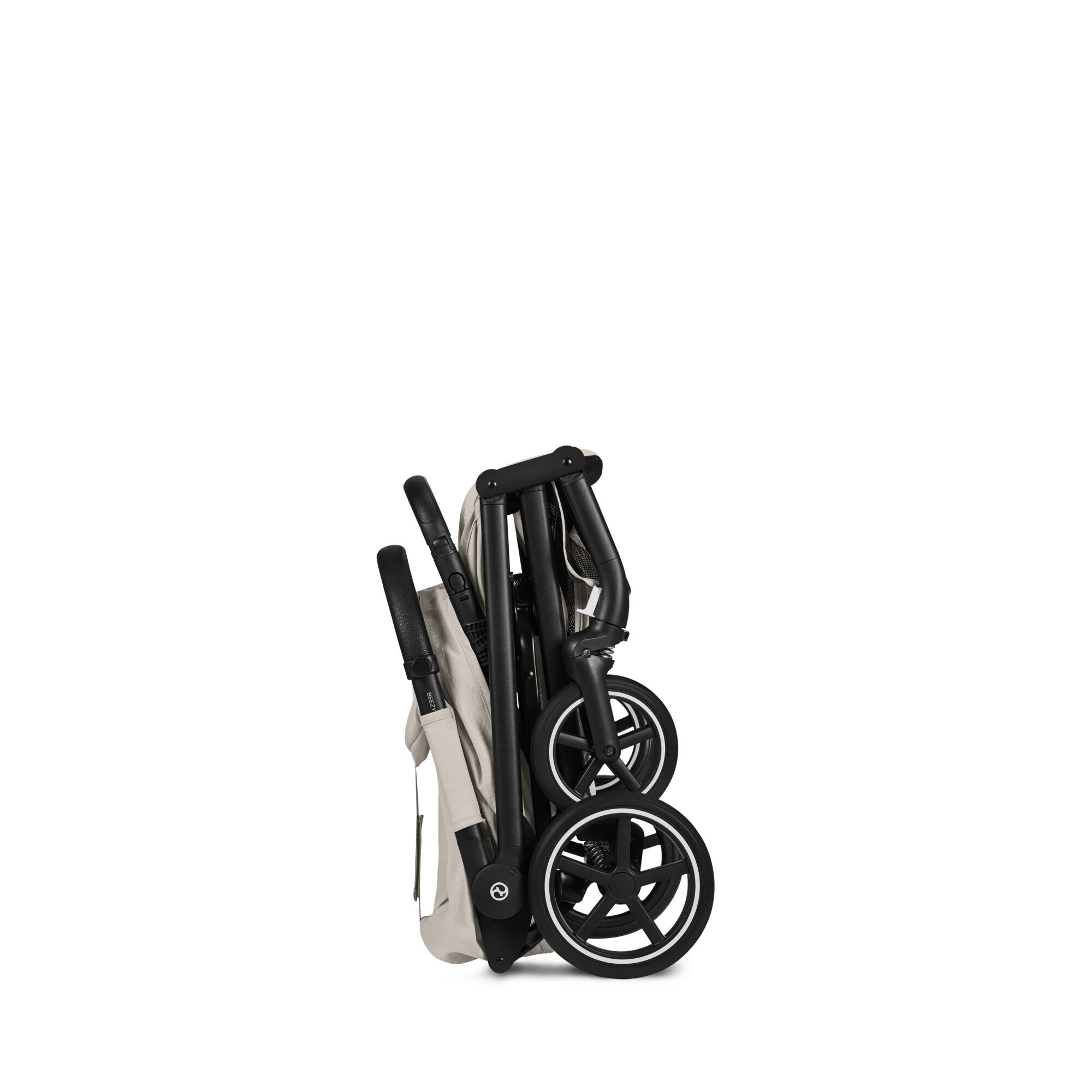 Коляска Cybex Beezy Dune Grey 2026 с бампером и дождевиком