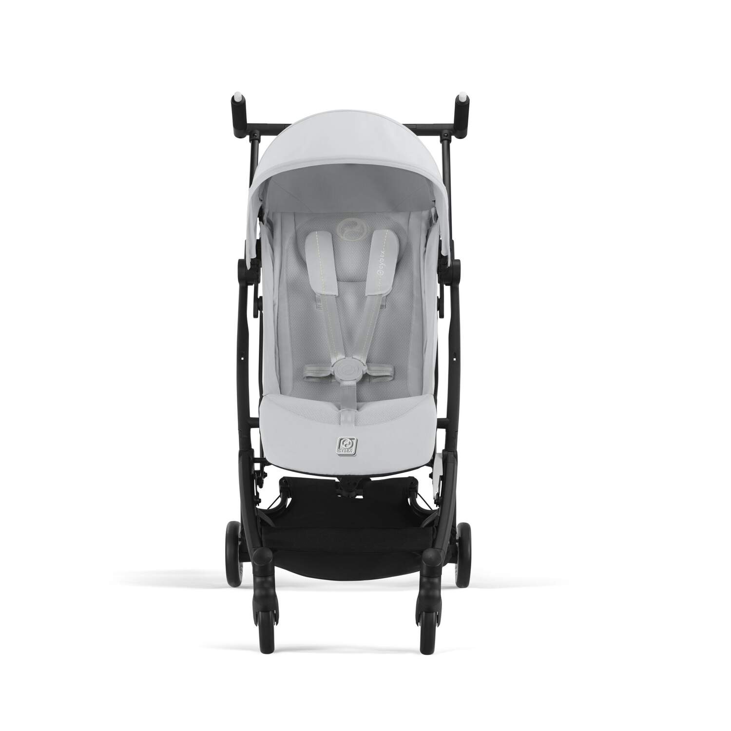 Детская коляска CYBEX Libelle BLK Fog Grey с дождевиком и бампером