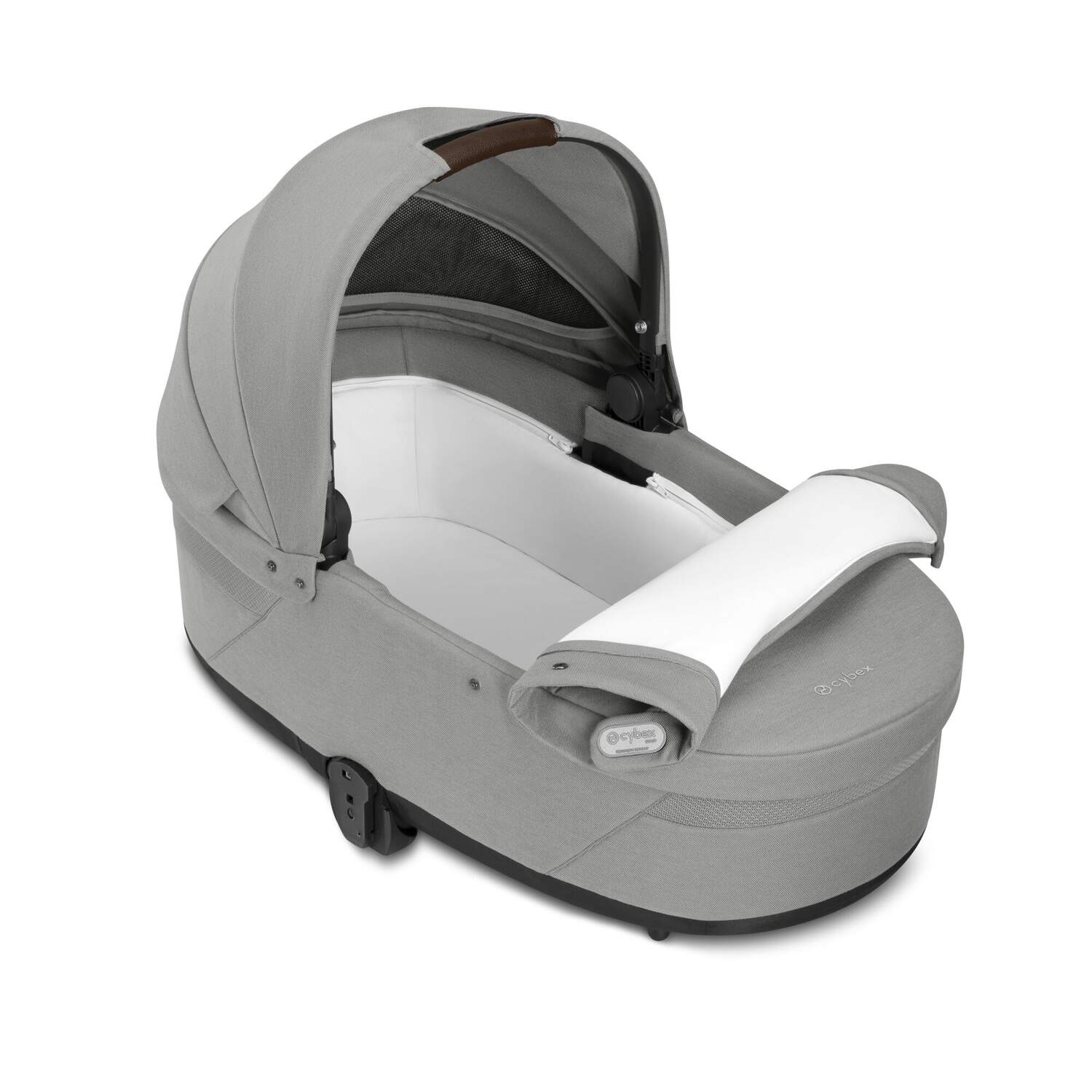 Cybex спальный блок Cot S LUX для коляски Balios S/Talos S/Eezy S 2 Line с дождевиком, цвет Stone Grey 2025