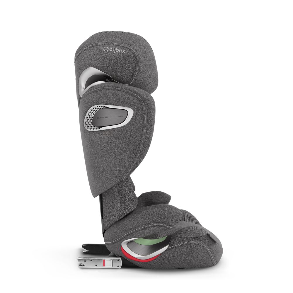 Автокресло Cybex Solution T i-Fix Mirage Grey Plus 3-12 лет (15-36 кг), трансформируется в бустер, Isofix, i-Size R129