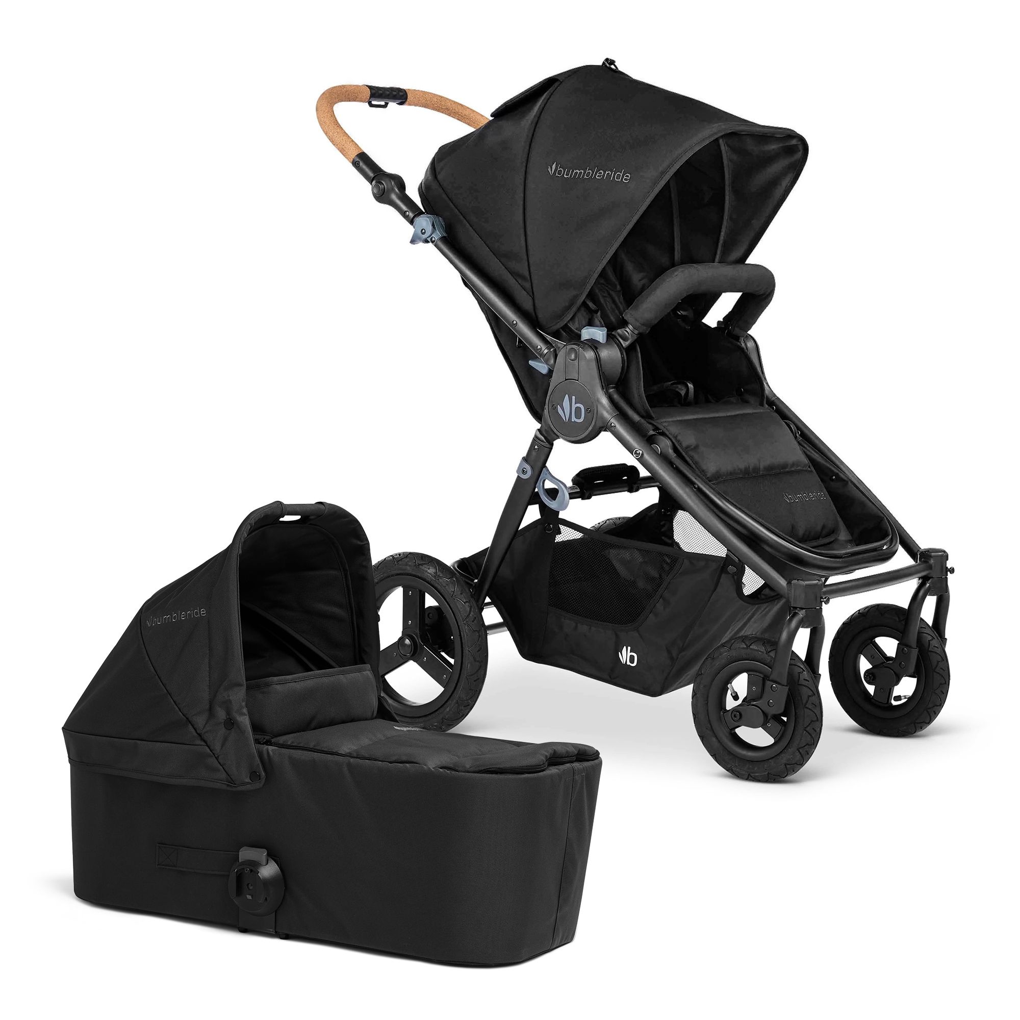 Люлька Bumbleride Bassinet для Era, Indie, Speed цв. Black