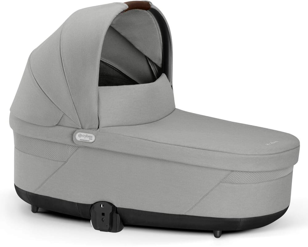 Cybex спальный блок Cot S LUX для коляски Balios S/Talos S/Eezy S 2 Line с дождевиком, цвет Stone Grey 2025