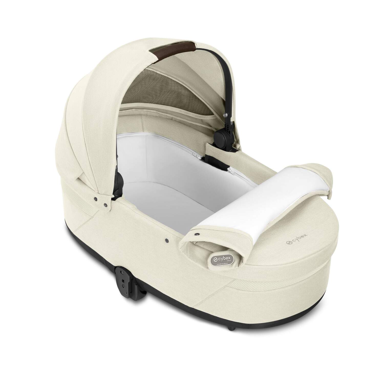 Cybex спальный блок Cot S LUX для коляски Balios S/Talos S/Eezy S 2 Line с дождевиком, цвет Seashell Beige 2025