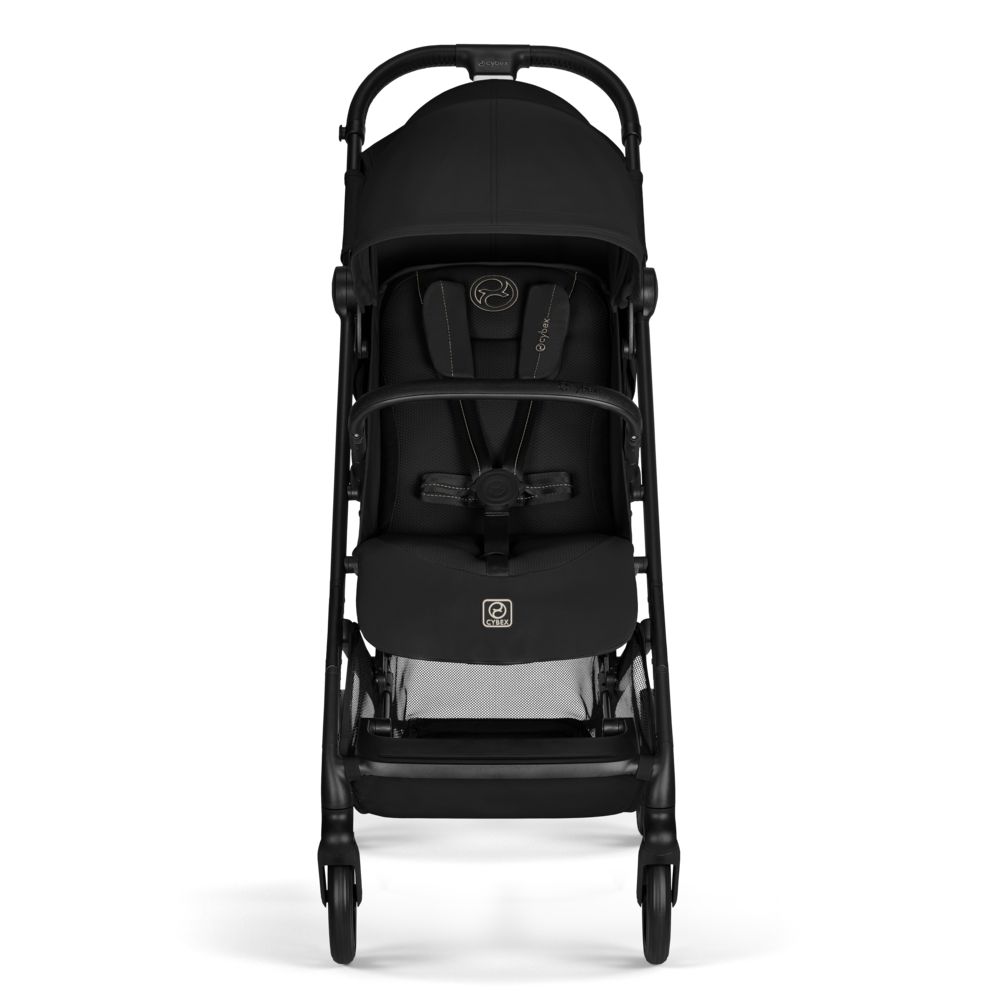 Коляска Cybex Beezy Magic Black 2026 с бампером и дождевиком