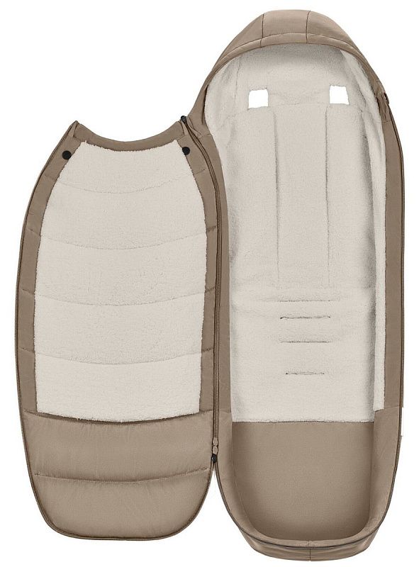 Конверт-накидка на ножки Cybex Platinum Footmuff Cozy Beige