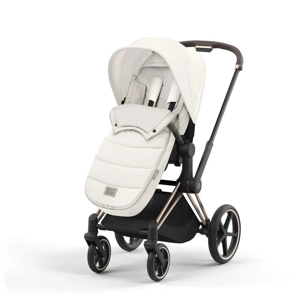 Конверт-накидка на ножки Cybex Platinum Footmuff Off White