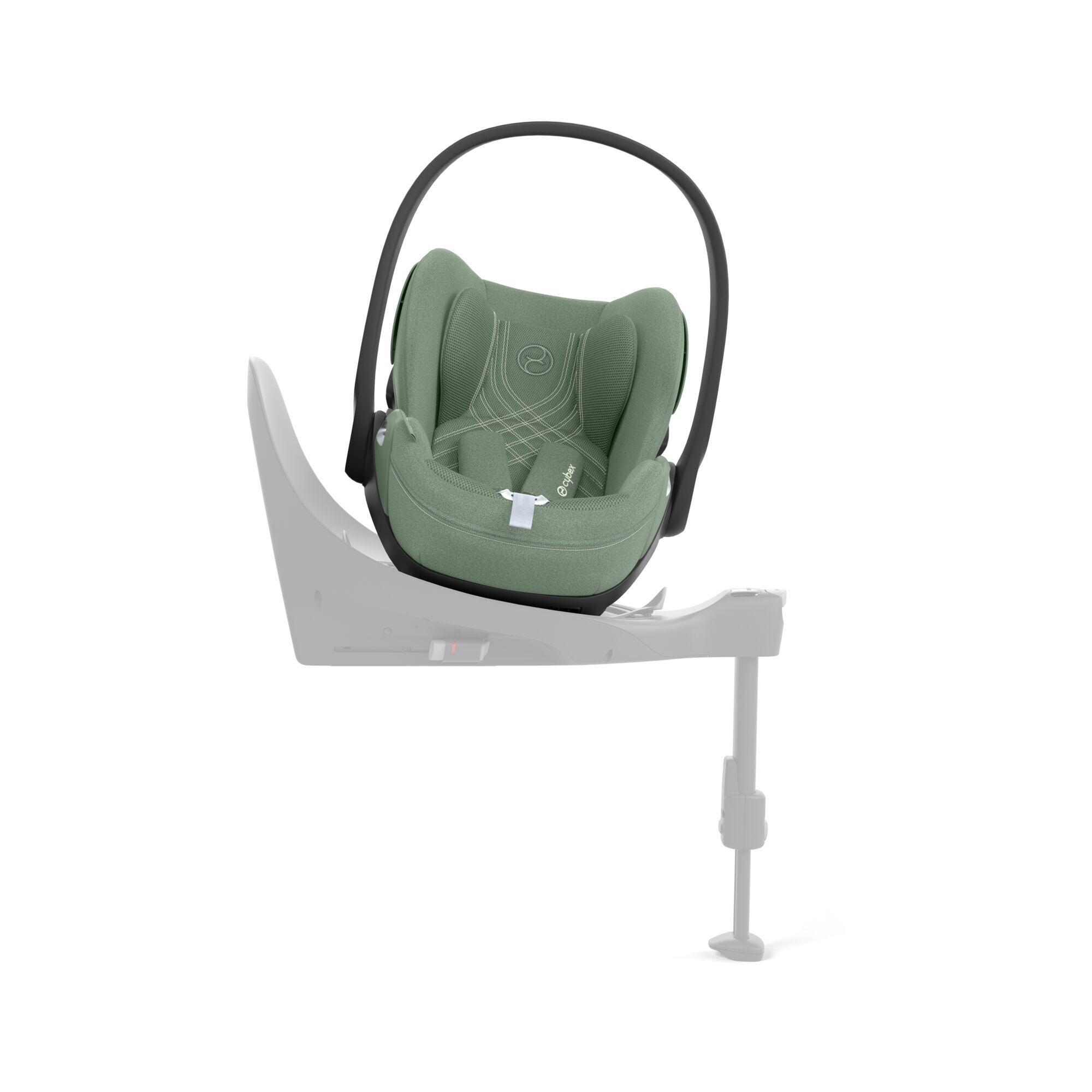 Автокресло Cybex Cloud T i-Size Plus Leaf Green + База Base T