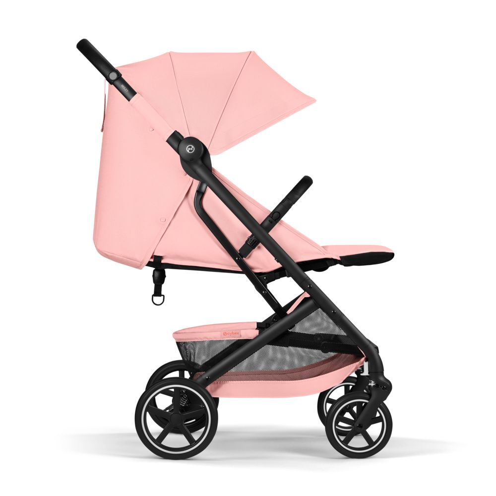 Коляска Cybex Beezy Candy Pink 2026 с бампером и дождевиком