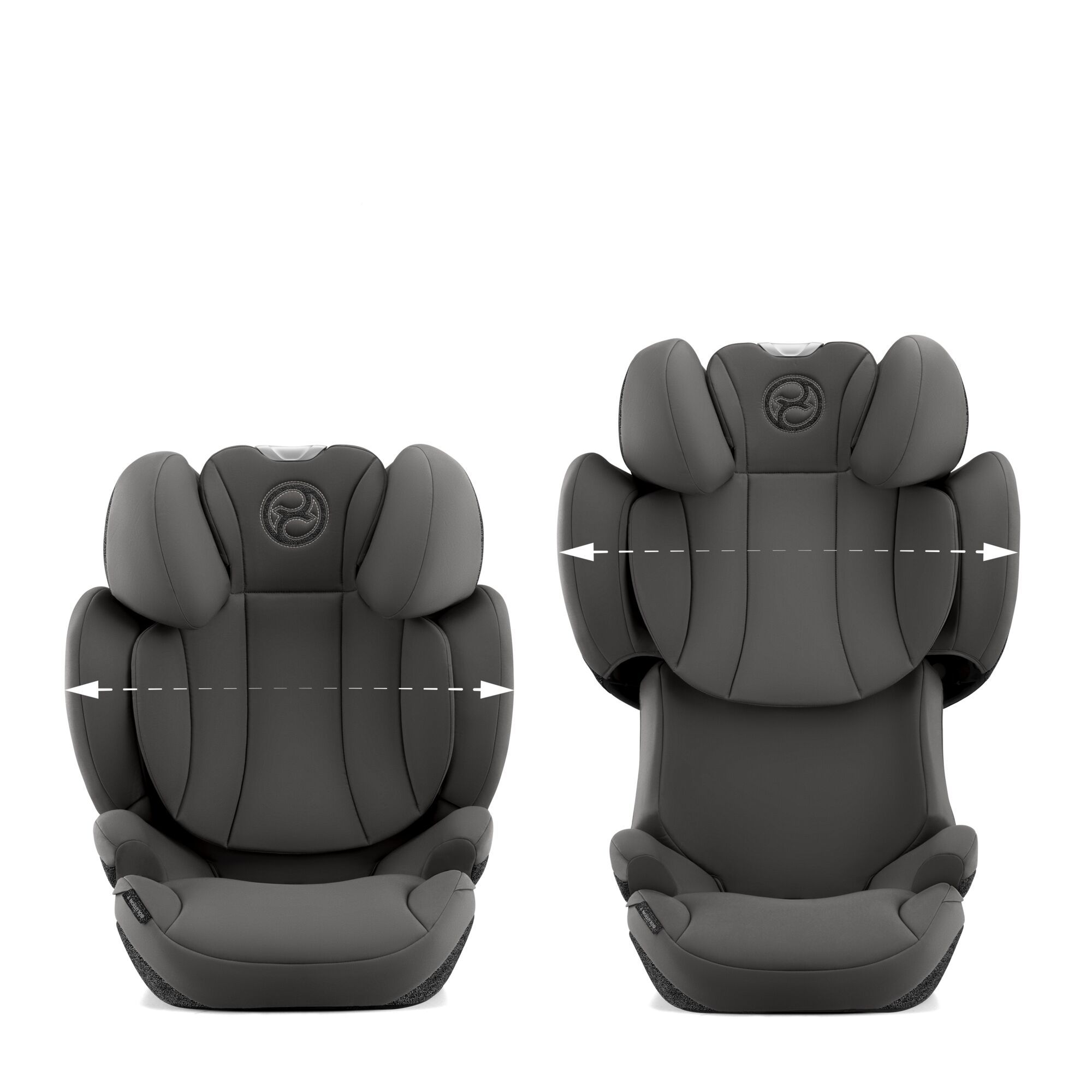 Автокресло Cybex Solution T i-Fix Mirage Grey 3-12 лет (15-36 кг), трансформируется в бустер, Isofix, i-Size R129