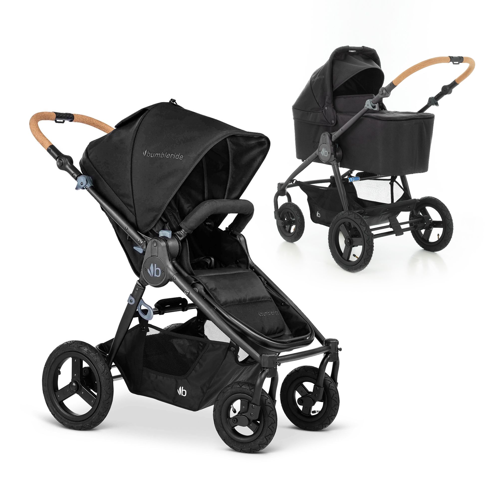 Люлька Bumbleride Bassinet для Era, Indie, Speed цв. Black