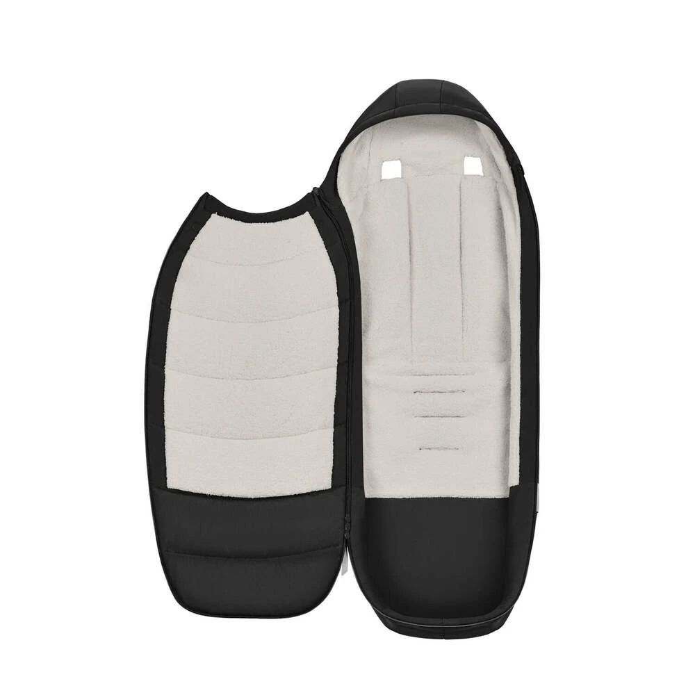 Конверт-накидка на ножки Cybex Platinum Footmuff Sepia Black