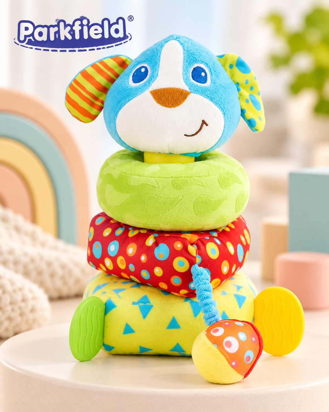 Игрушка-пирамидка Parkfield Собачка 81401B