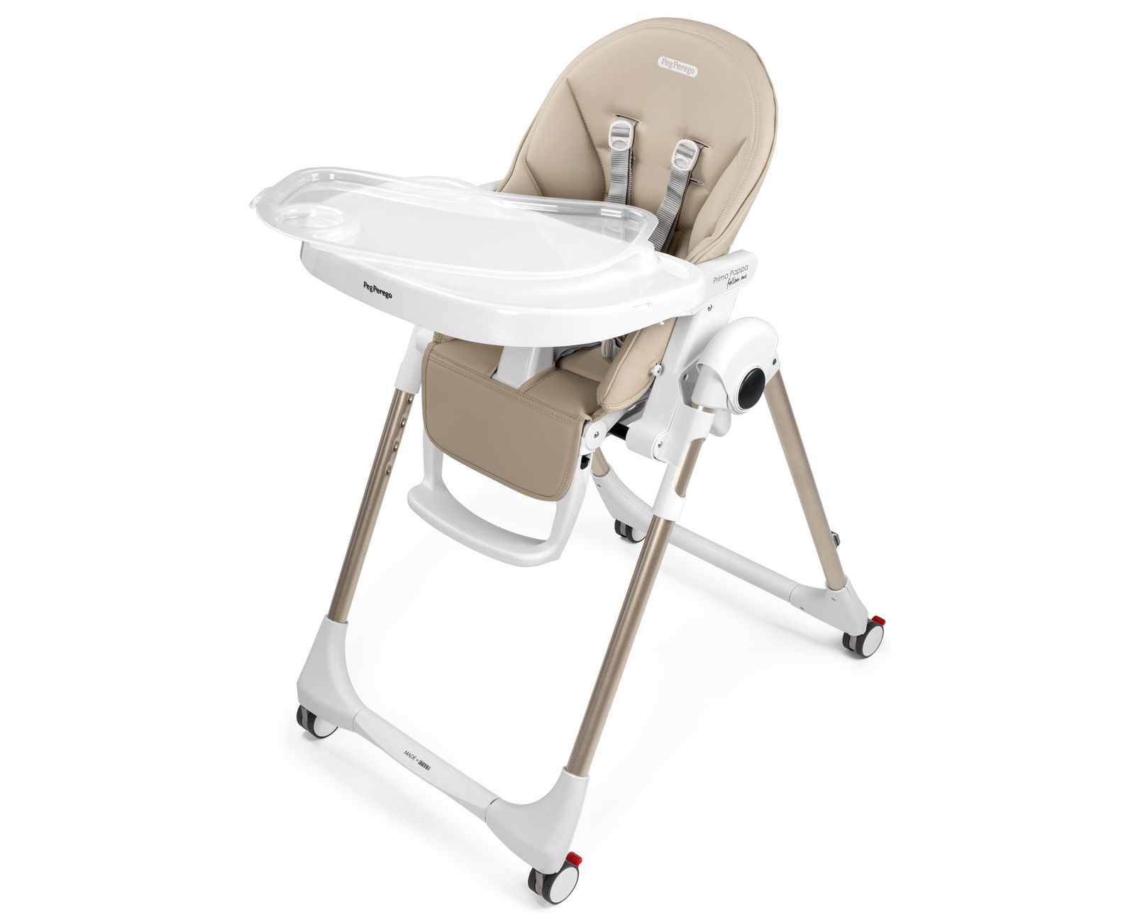 Стульчик для кормления Peg-Perego Prima Pappa Follow Me, Astral (Светло-серый)