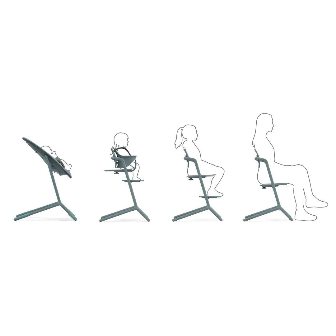 Стульчик для кормления Cybex Lemo 4 в 1 Sand White ( Бежевый)