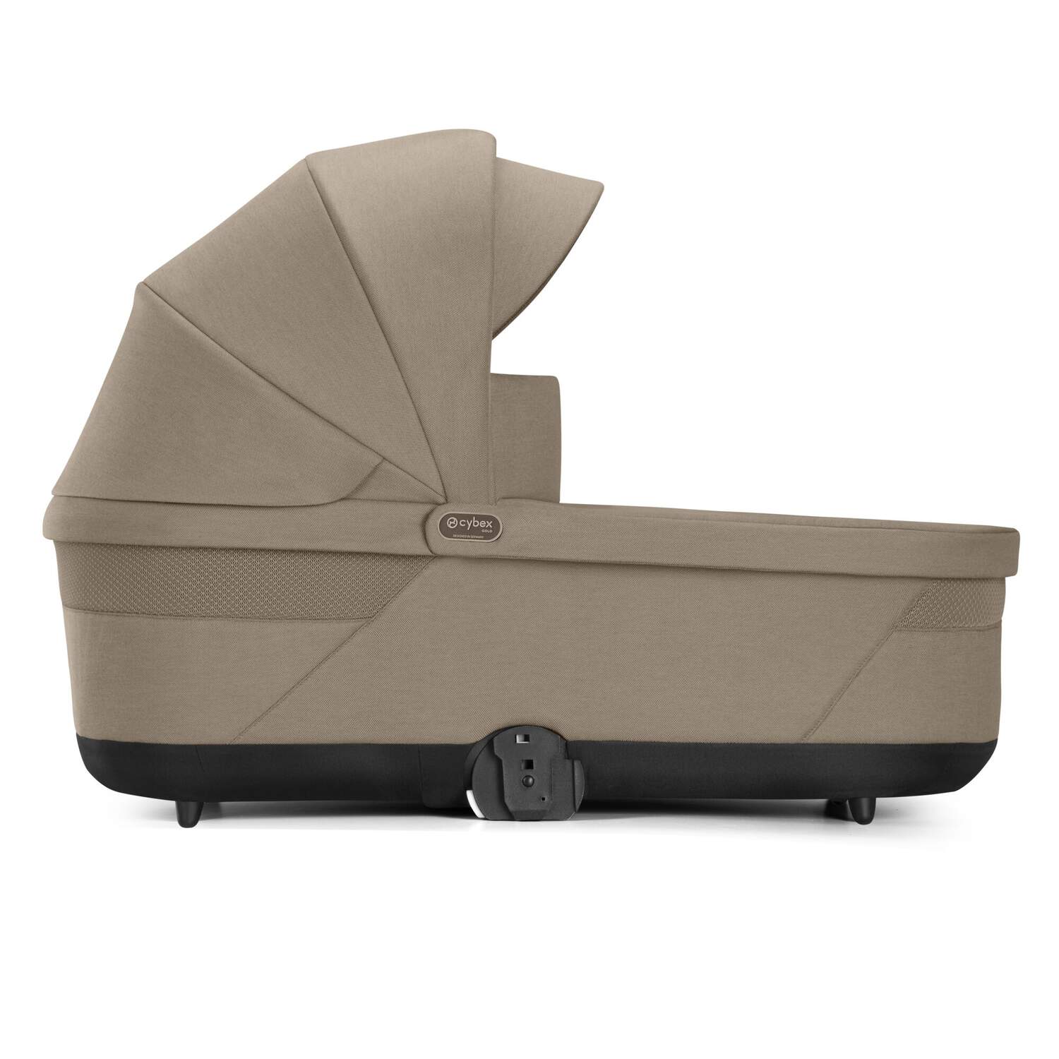 Cybex спальный блок Cot S LUX для коляски Balios S/Talos S/Eezy S 2 Line с дождевиком, цвет Almond Beige 2025