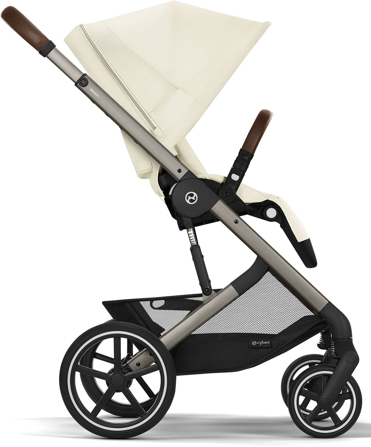 Коляска 2 в 1 Cybex Balios S LUX NEW 2025 Seashell Beige с дождевиками
