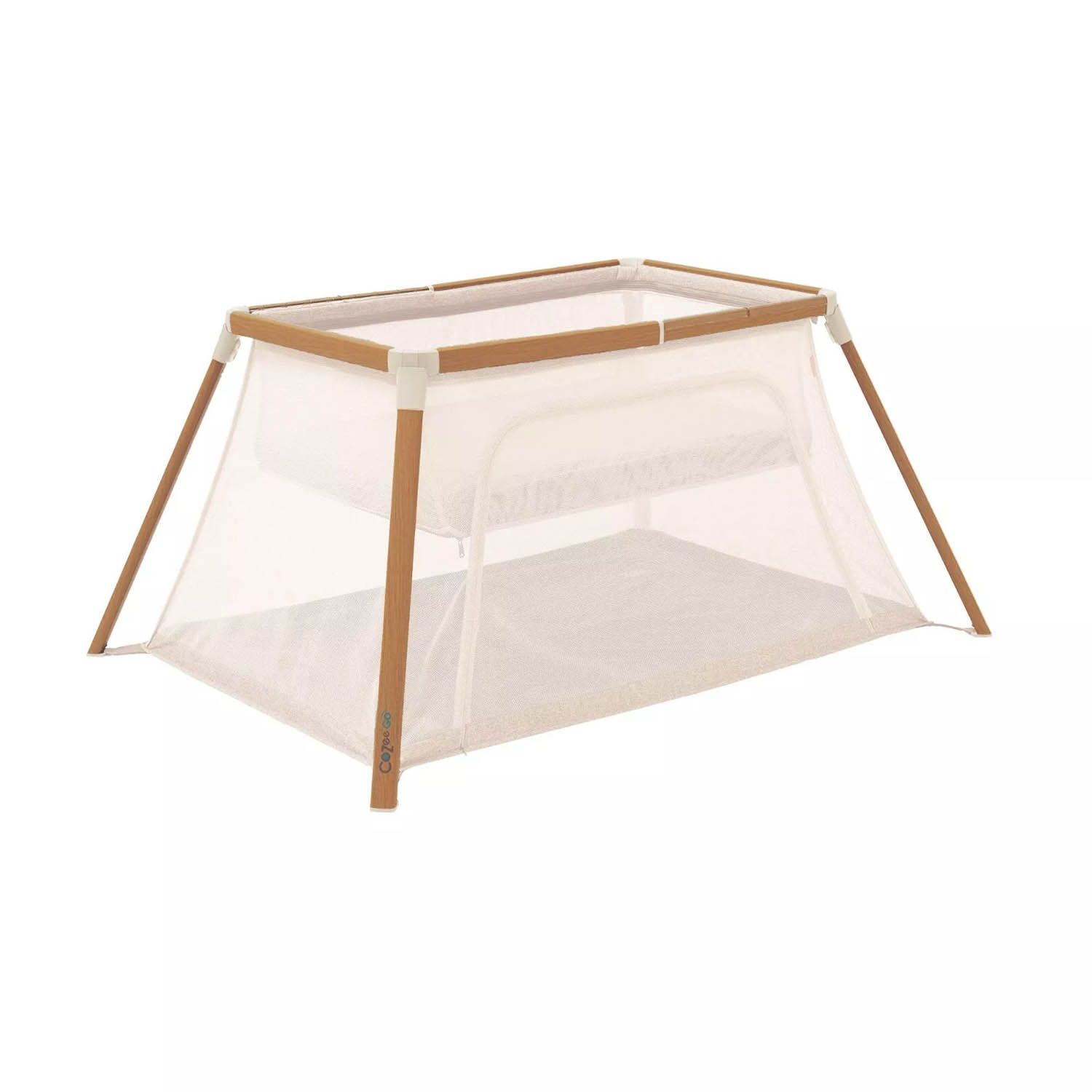 Манеж-кровать Tutti Bambini CoZee Go Scandinavian Walnut/Ecru