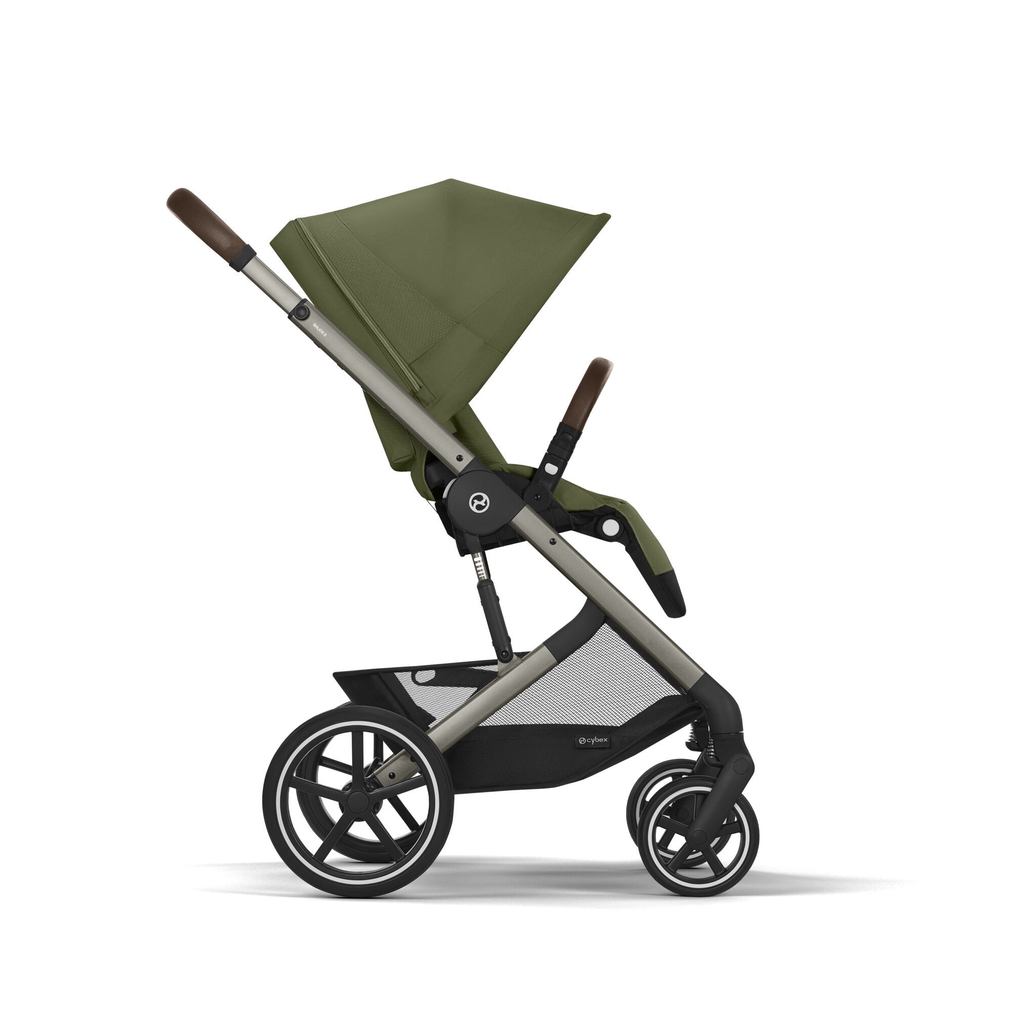 Коляска прогулочная Cybex Balios S LUX NEW 2026 Moss Green