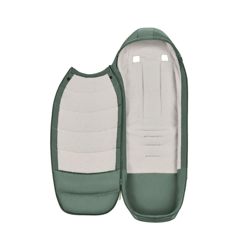 Конверт-накидка на ножки Cybex Platinum Footmuff Leaf Green