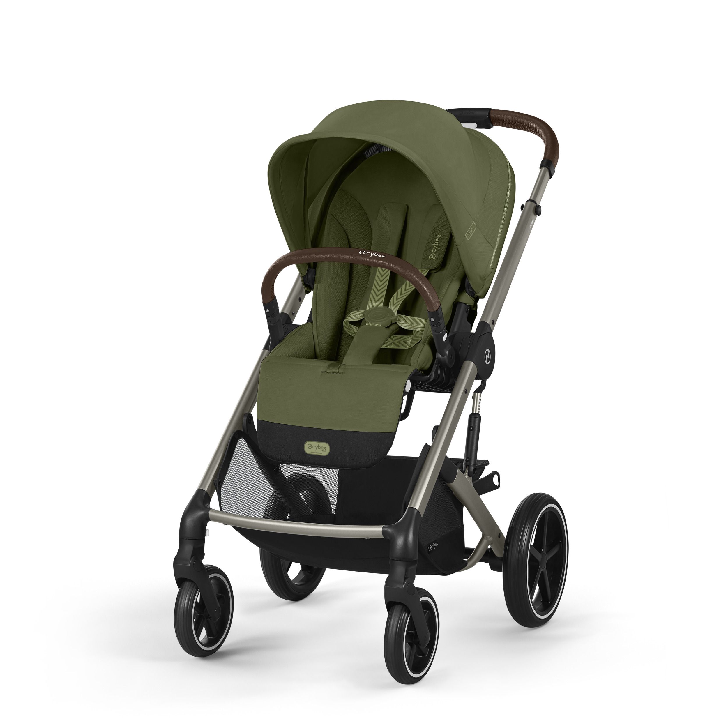Коляска прогулочная Cybex Balios S LUX NEW 2026 Moss Green