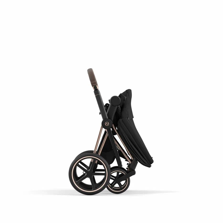 Коляска CYBEX Priam IV Rosegold 2 в 1 Sepia Black