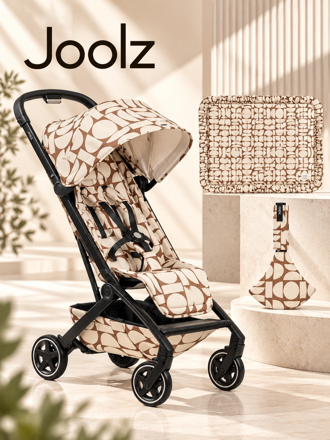 Коляска Joolz Aer2 Wildride Boho LE + Плед + Слинг + Сумка для перевозки