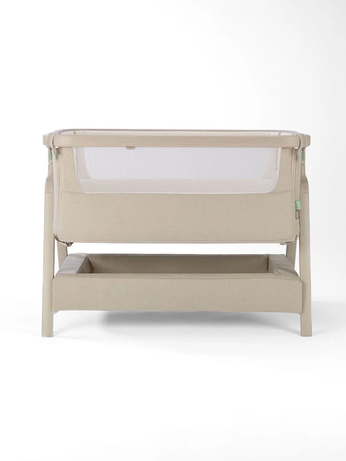 Кровать (колыбель) Tutti Bambini CoZee Air 2 51х80,5 см Орех/Какао (Soft Walnut and Cocoa) c колесами и качалкой 211207/3776