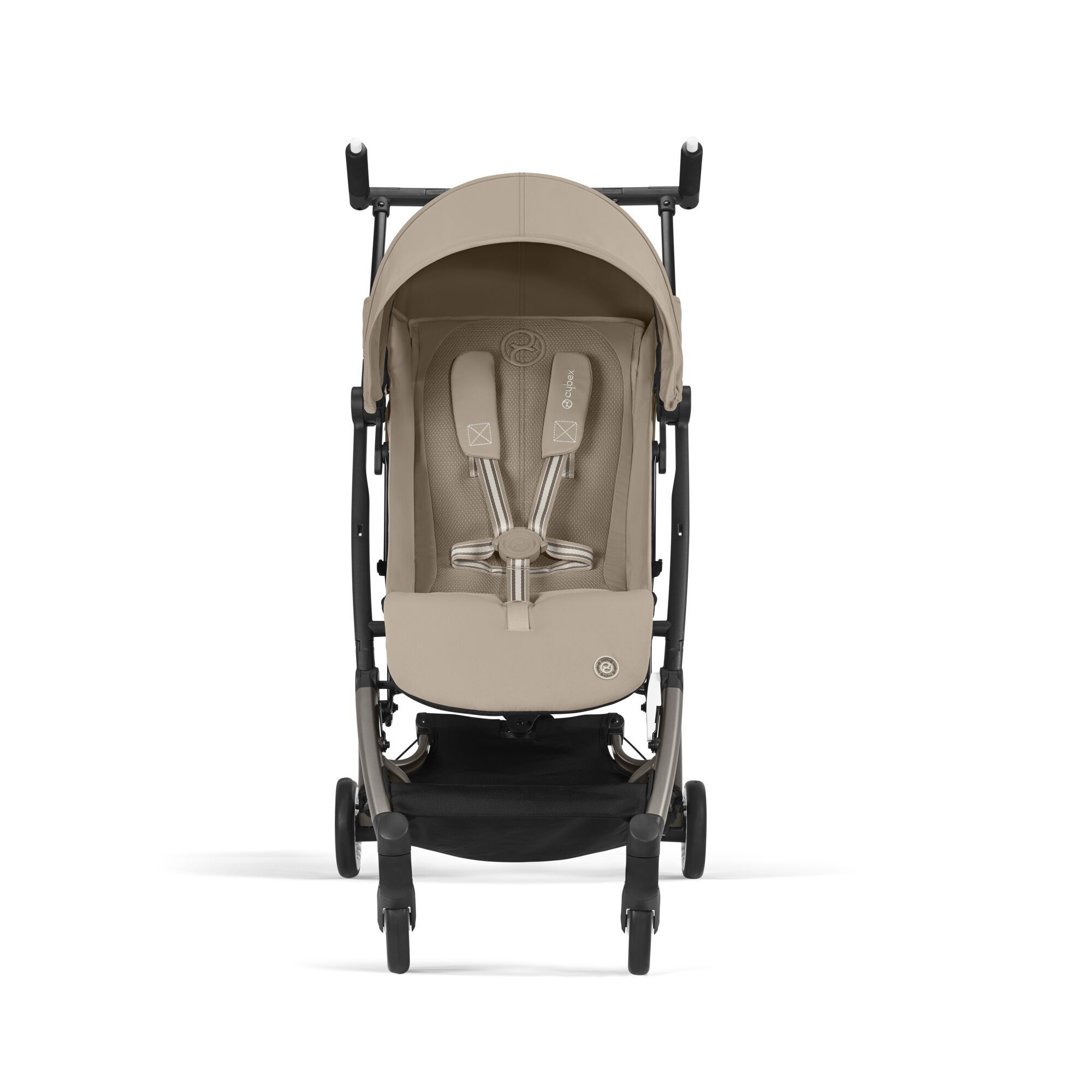 Детская коляска CYBEX Libelle TPE Almond Beige с дождевиком и бампером
