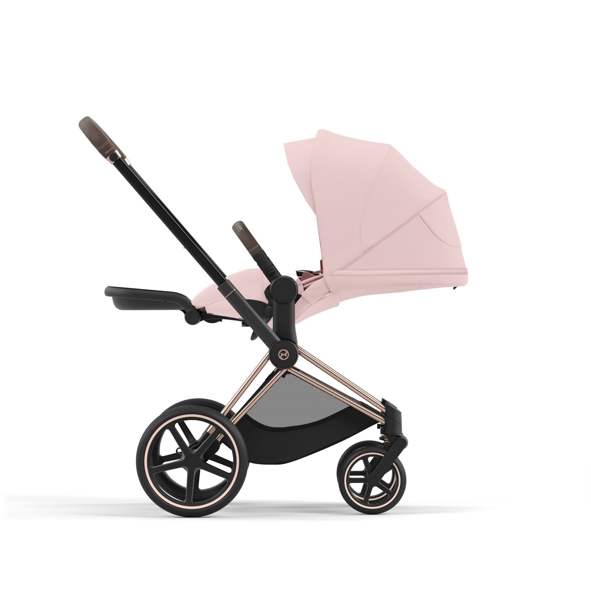 Коляска CYBEX Priam IV Rosegold 2 в 1 Peach Pink