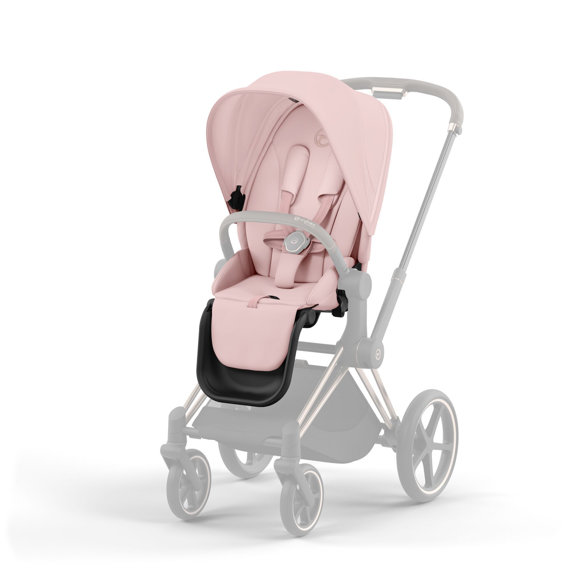 Коляска CYBEX Priam IV Rosegold 2 в 1 Peach Pink