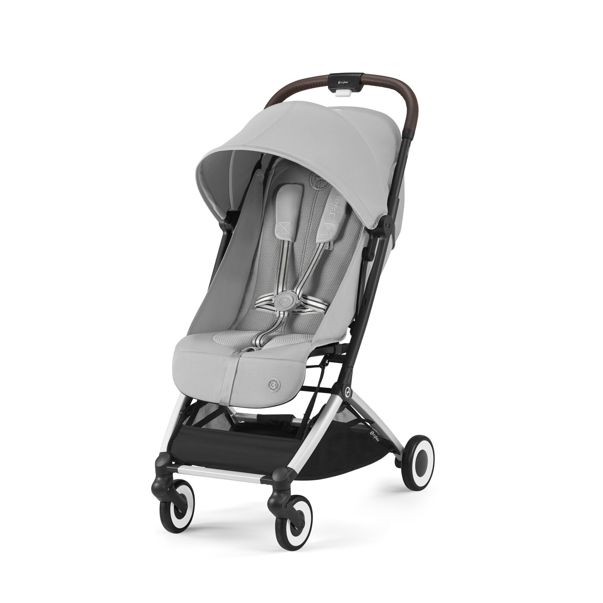 Прогулочная коляска Cybex Orfeo с дождевиком и бампером, SLV Fog Grey