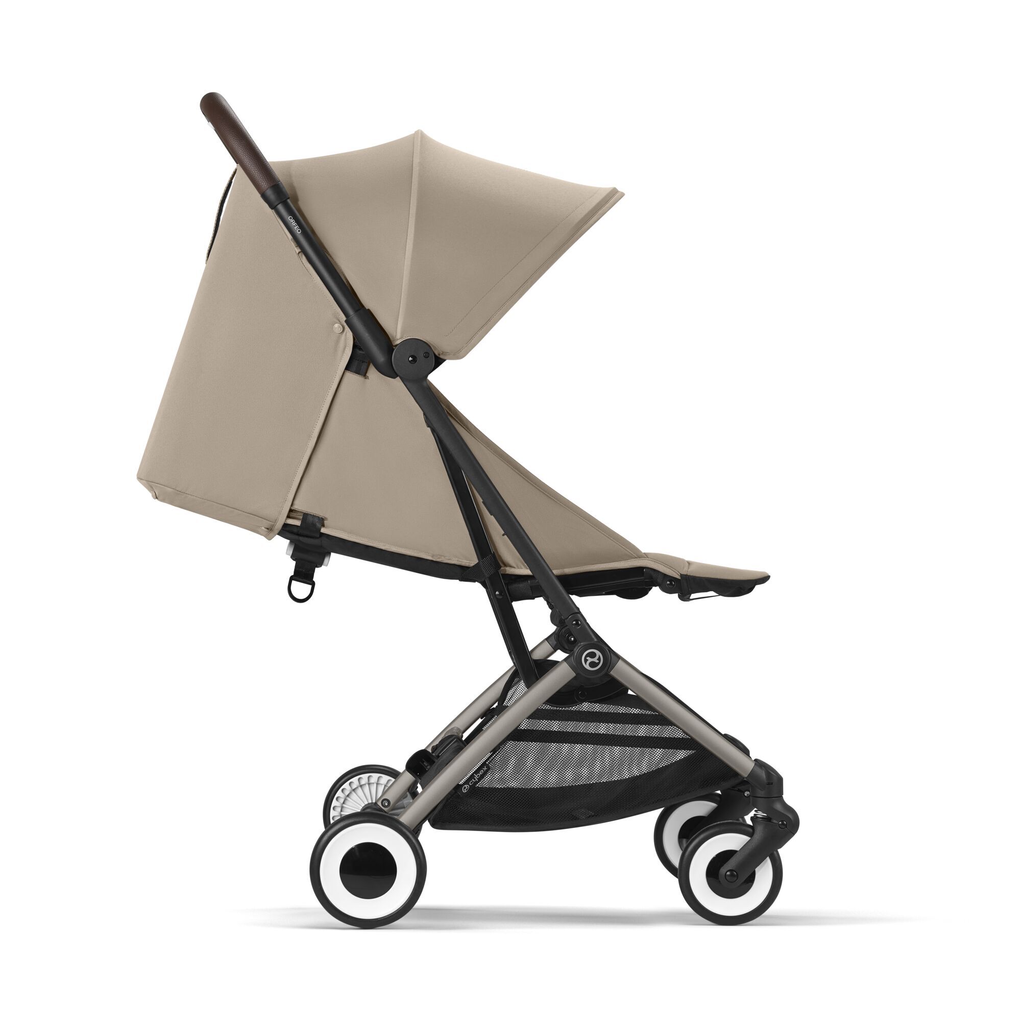 Прогулочная коляска Cybex Orfeo с дождевиком и бампером, TPE Almond Beige