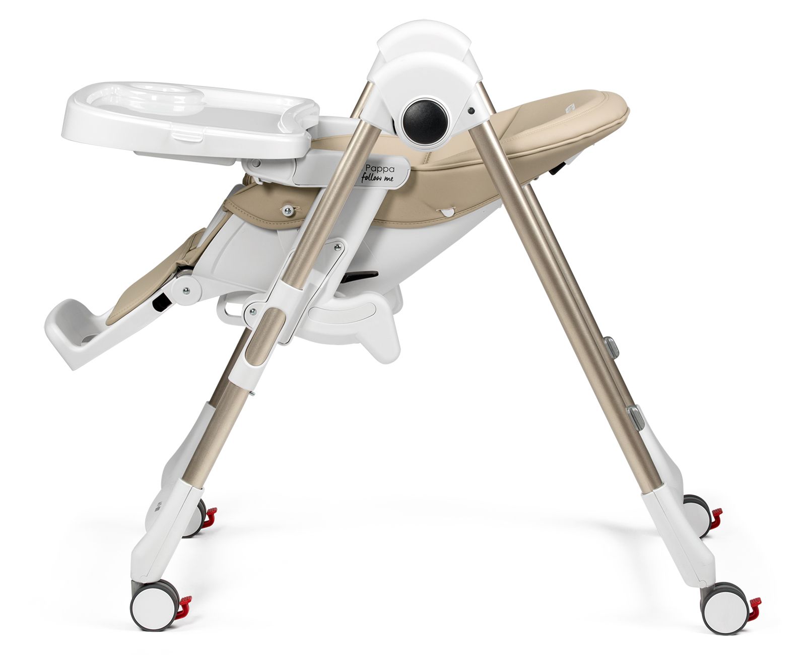Стульчик для кормления Peg-Perego Prima Pappa Follow Me, Astral (Светло-серый)