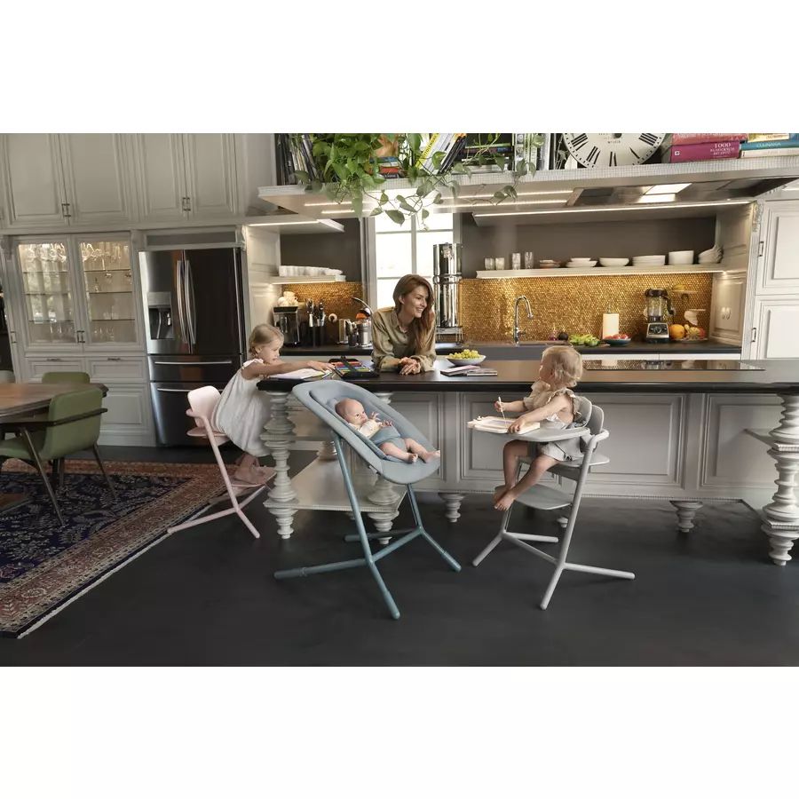 Стульчик для кормления Cybex Lemo 4 в 1 Suede Grey (Cерый)