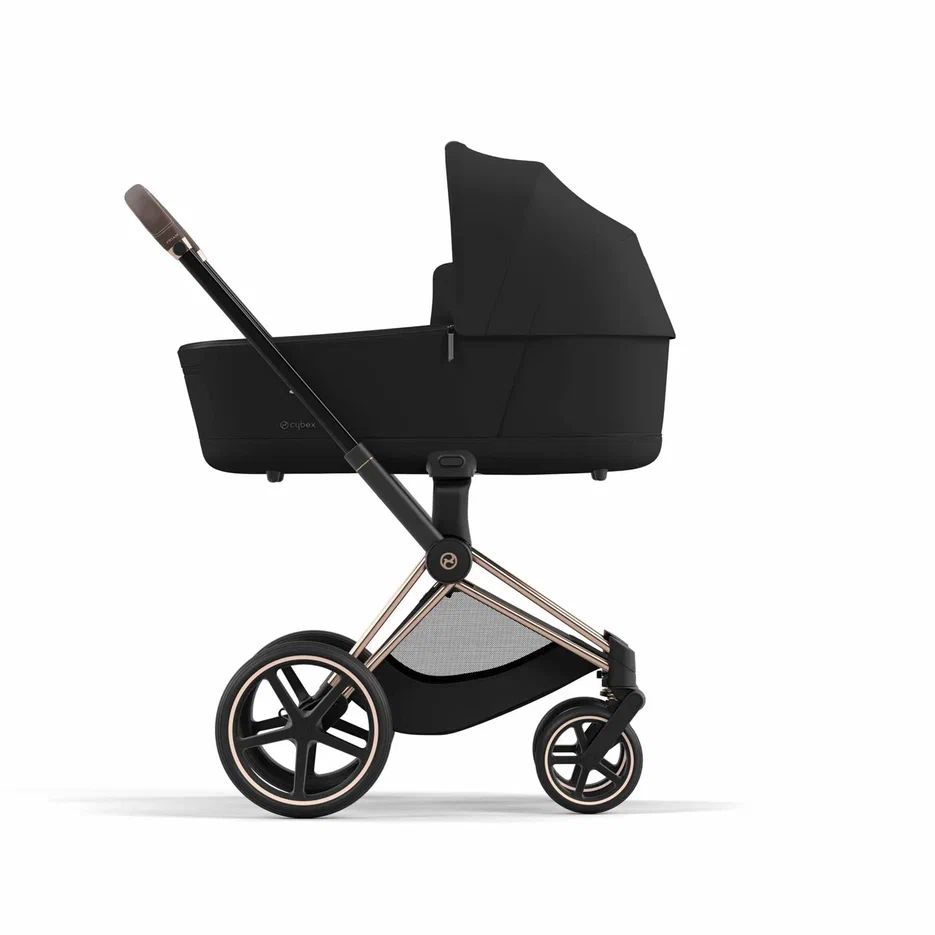 Коляска CYBEX Priam IV Rosegold 2 в 1 Sepia Black
