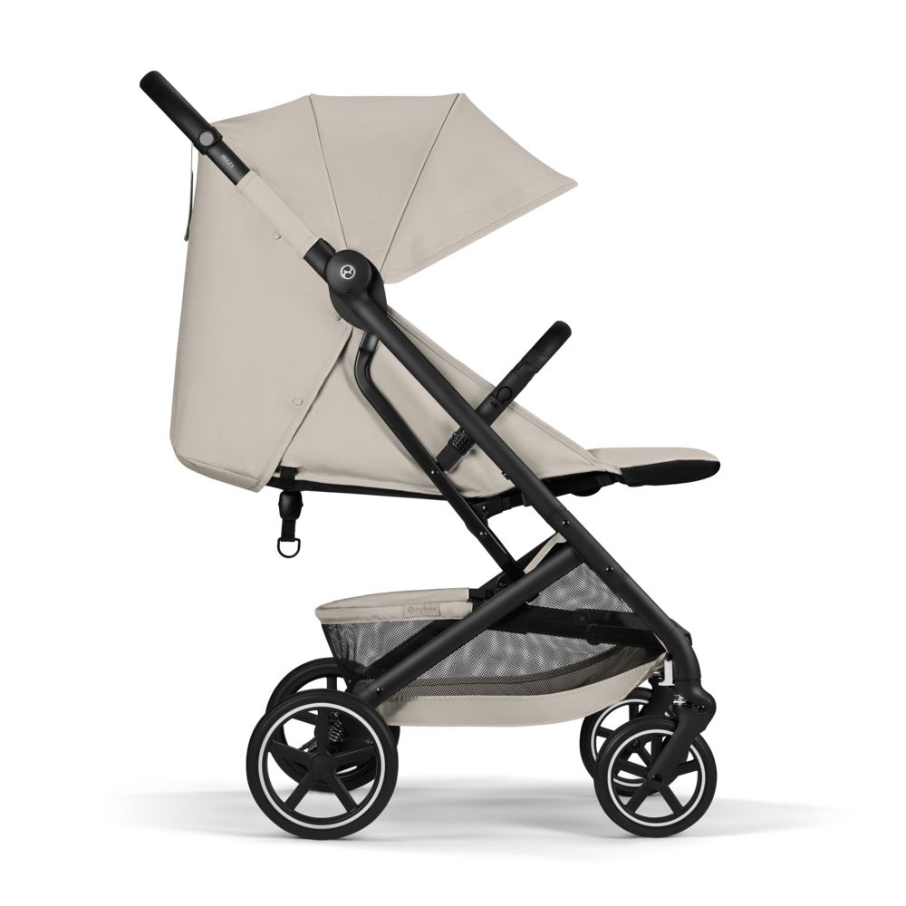 Коляска Cybex Beezy Dune Grey 2026 с бампером и дождевиком