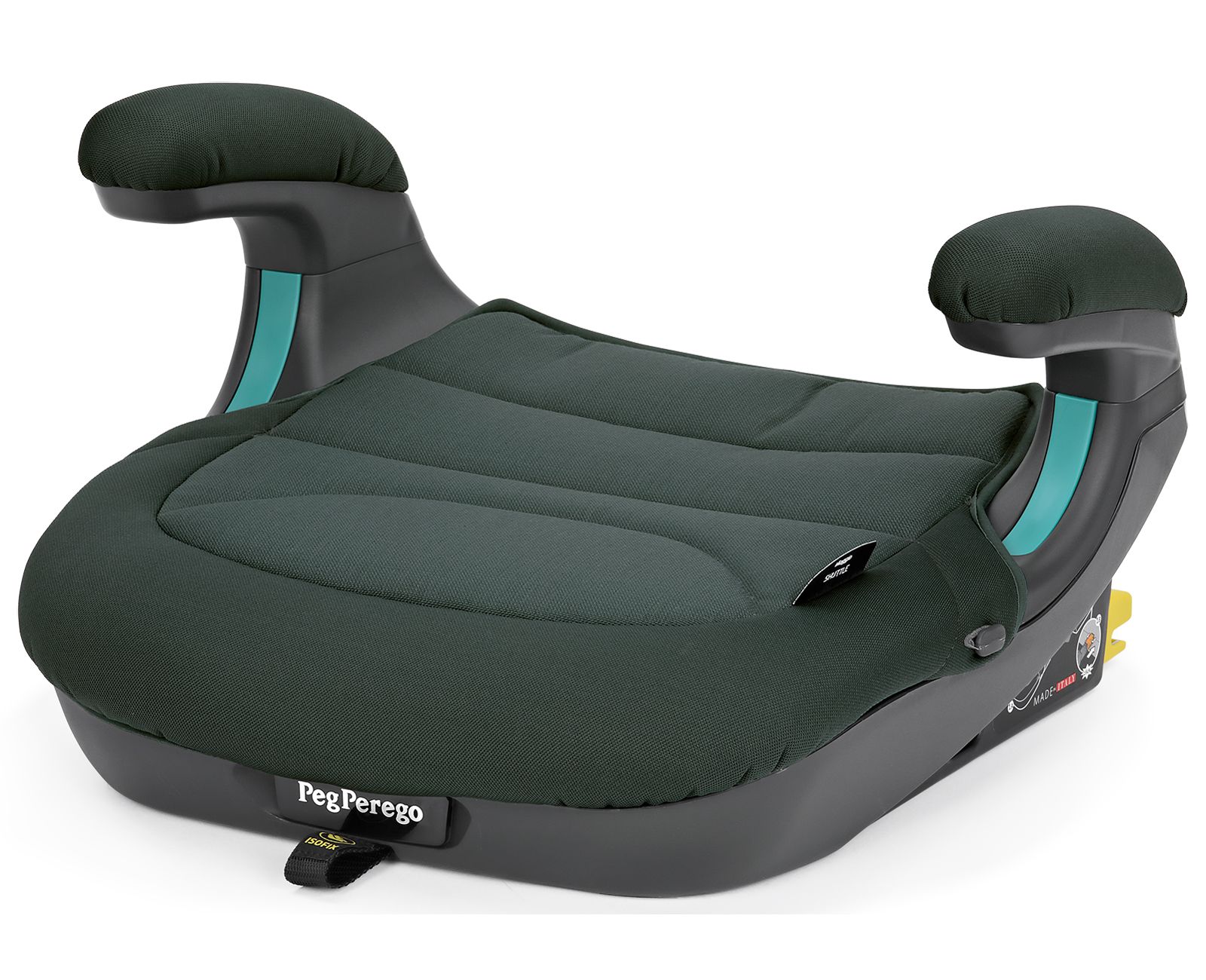Автокресло-бустер Peg Perego Viaggio i-Size Shuttle Metal (зелёный)