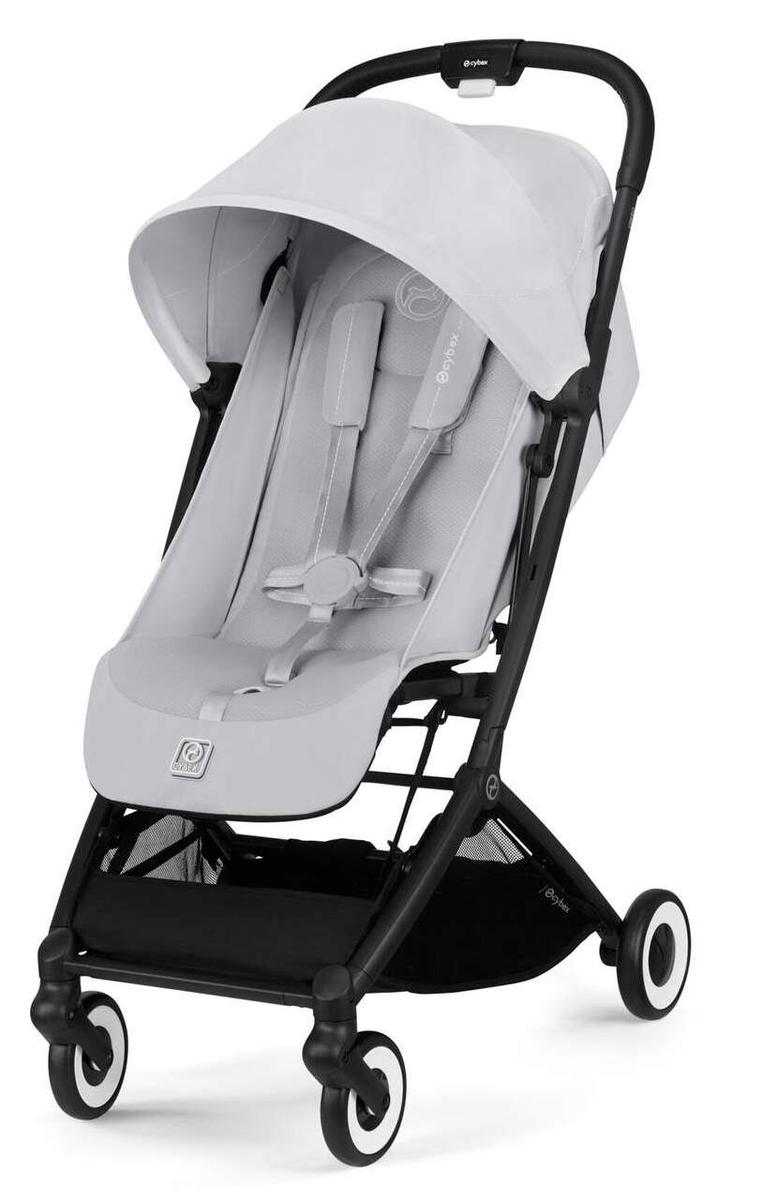 Прогулочная коляска Cybex Orfeo с дождевиком и бампером, BLK Fog Grey