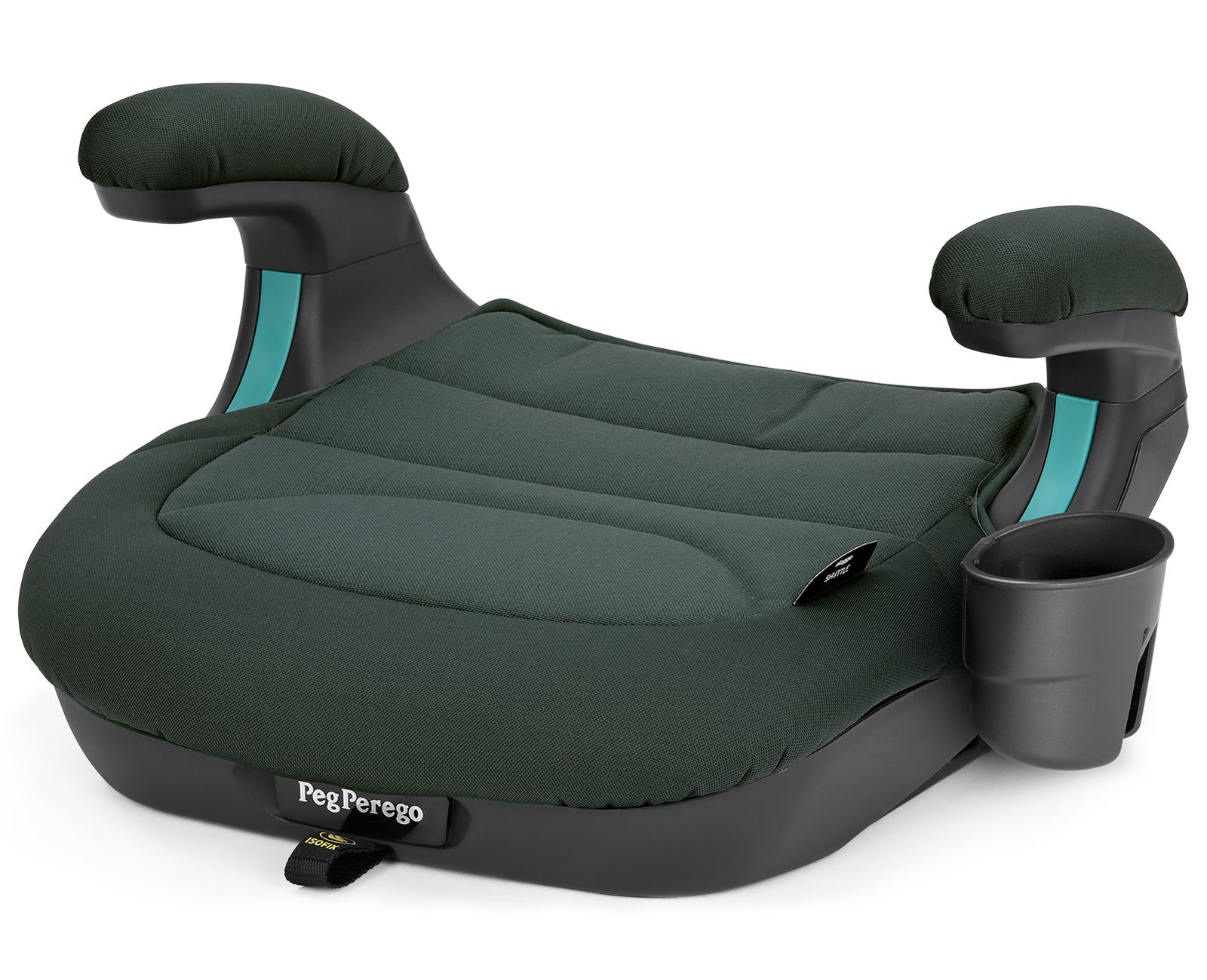 Автокресло-бустер Peg Perego Viaggio i-Size Shuttle Metal (зелёный)