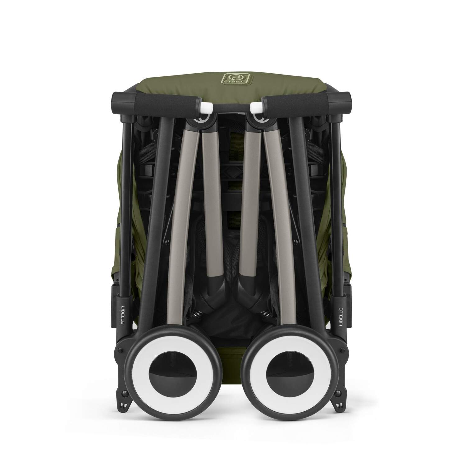 Детская коляска CYBEX Libelle TPE Moss Green с дождевиком и бампером