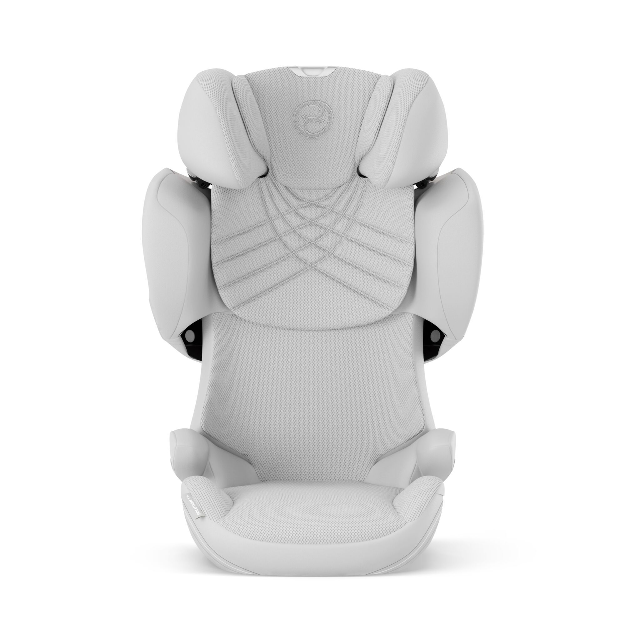 Автокресло Cybex Solution T i-Fix Platinum White Plus 3-12 лет (15-36 кг), трансформируется в бустер, Isofix, i-Size R129