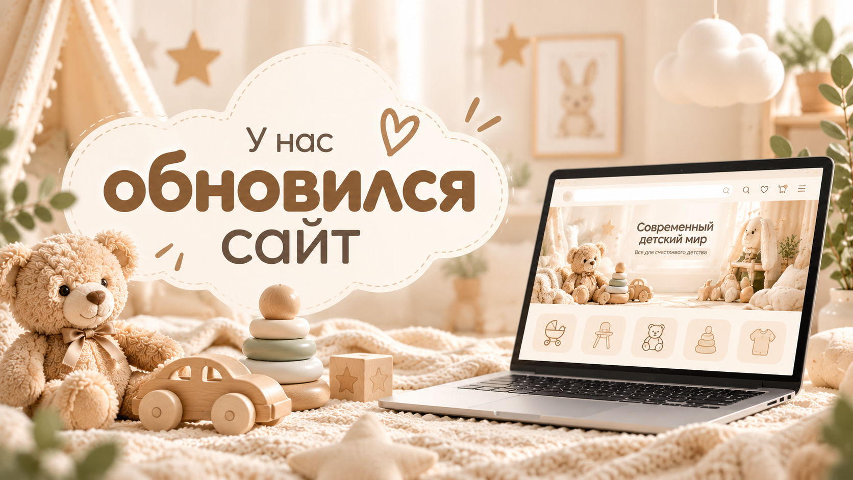 У нас обновился сайт!