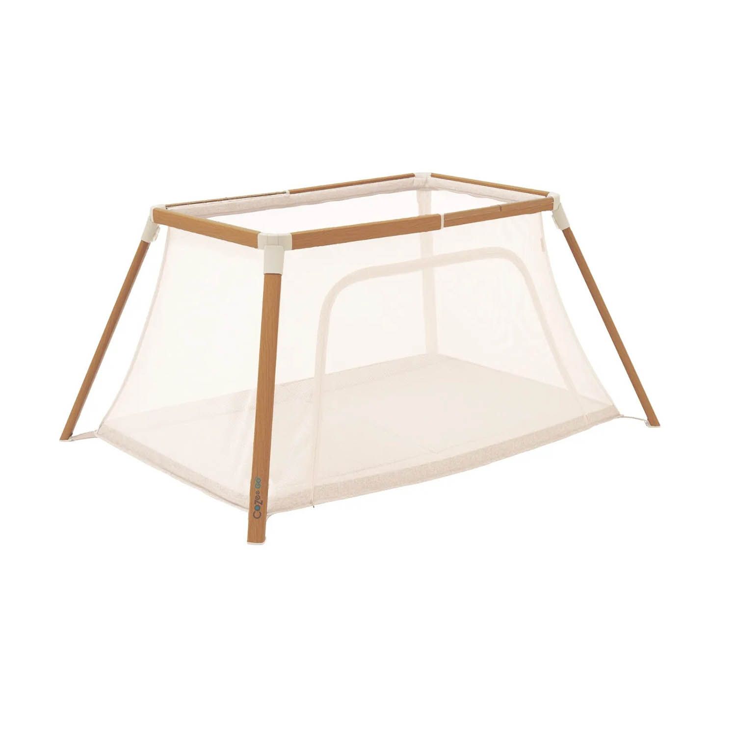 Манеж-кровать Tutti Bambini CoZee Go Scandinavian Walnut/Ecru