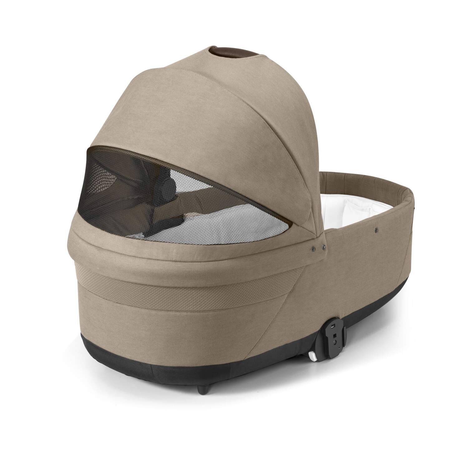 Cybex спальный блок Cot S LUX для коляски Balios S/Talos S/Eezy S 2 Line с дождевиком, цвет Almond Beige 2025